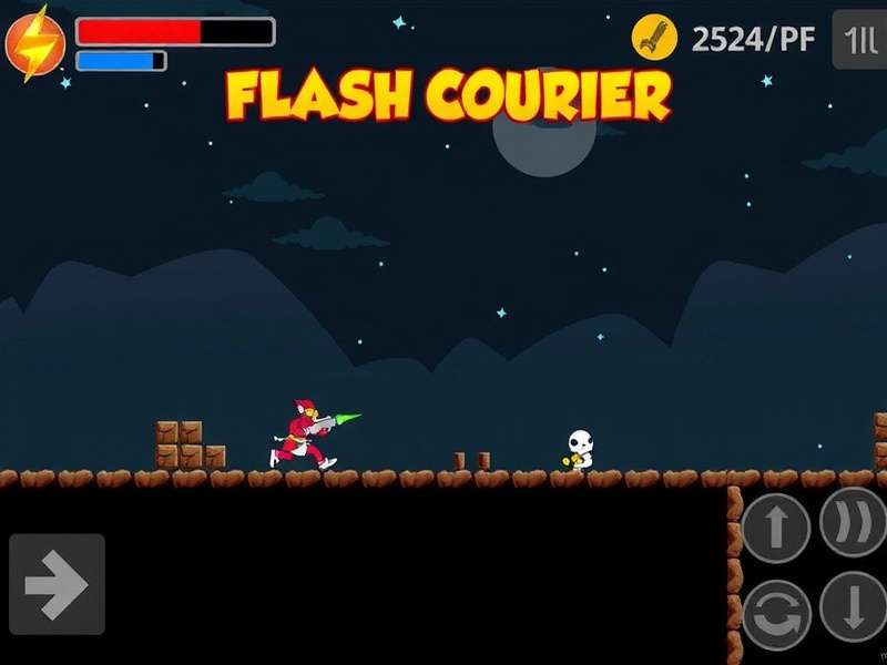 Flash Courier Gameplay Screenshot